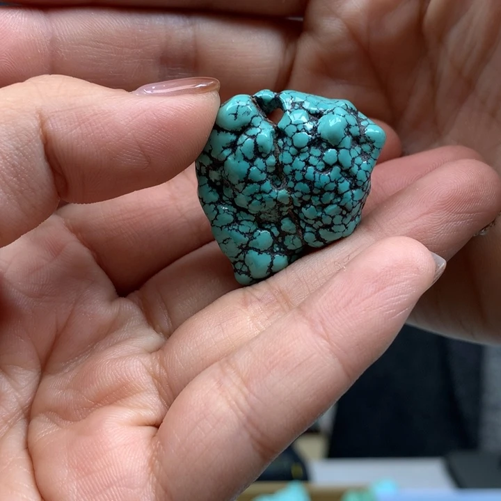 绿松石未镶嵌配饰