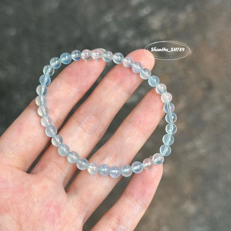 A516海蓝宝单圈手串