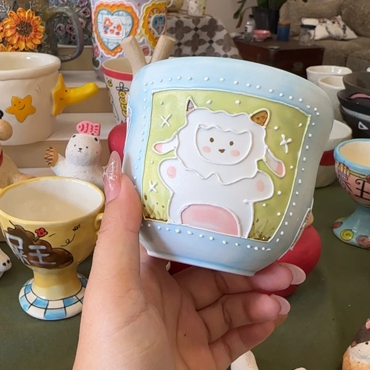 摆件景德镇原创手作陶瓷