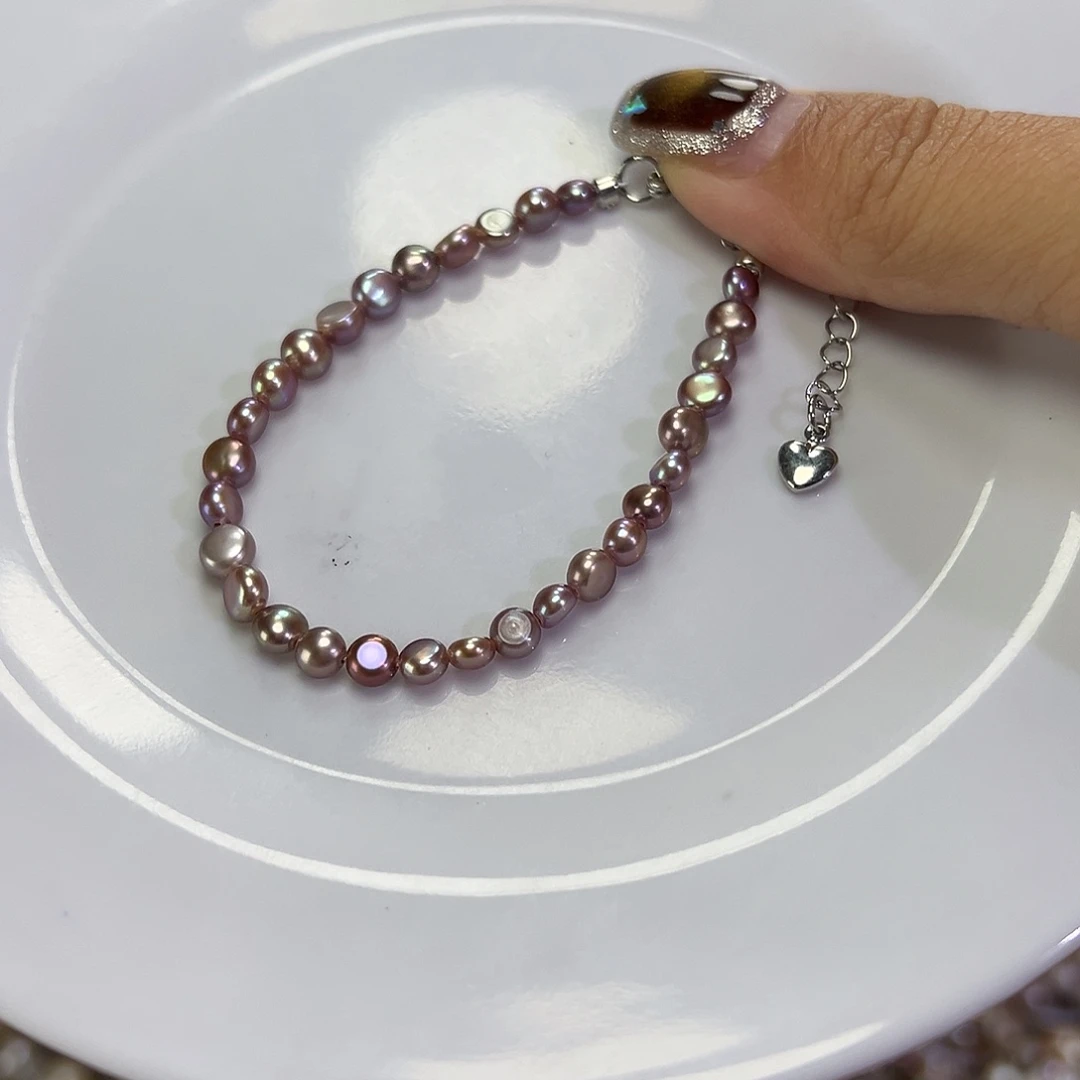 手绳淡水珍珠钛钢