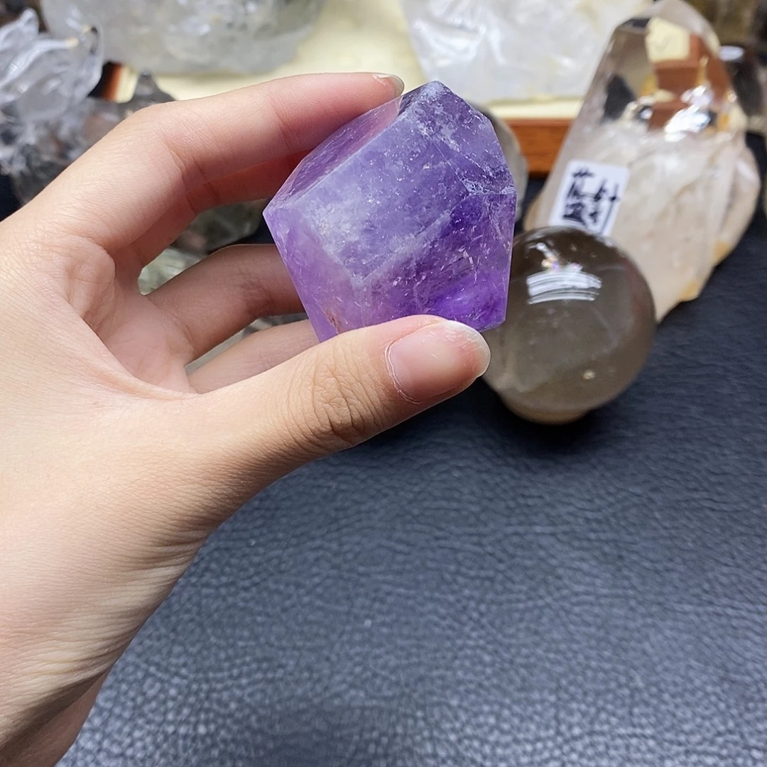 珠宝半成品水晶未镶嵌345水晶石