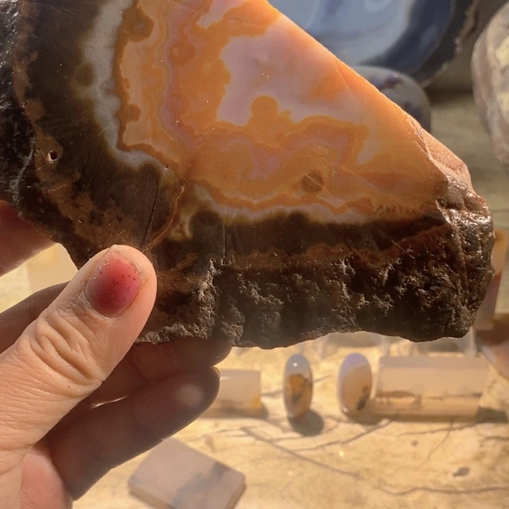 玛瑙/玉髓合金手链