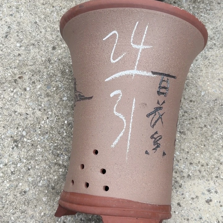 紫砂花盆紫砂的颜色
