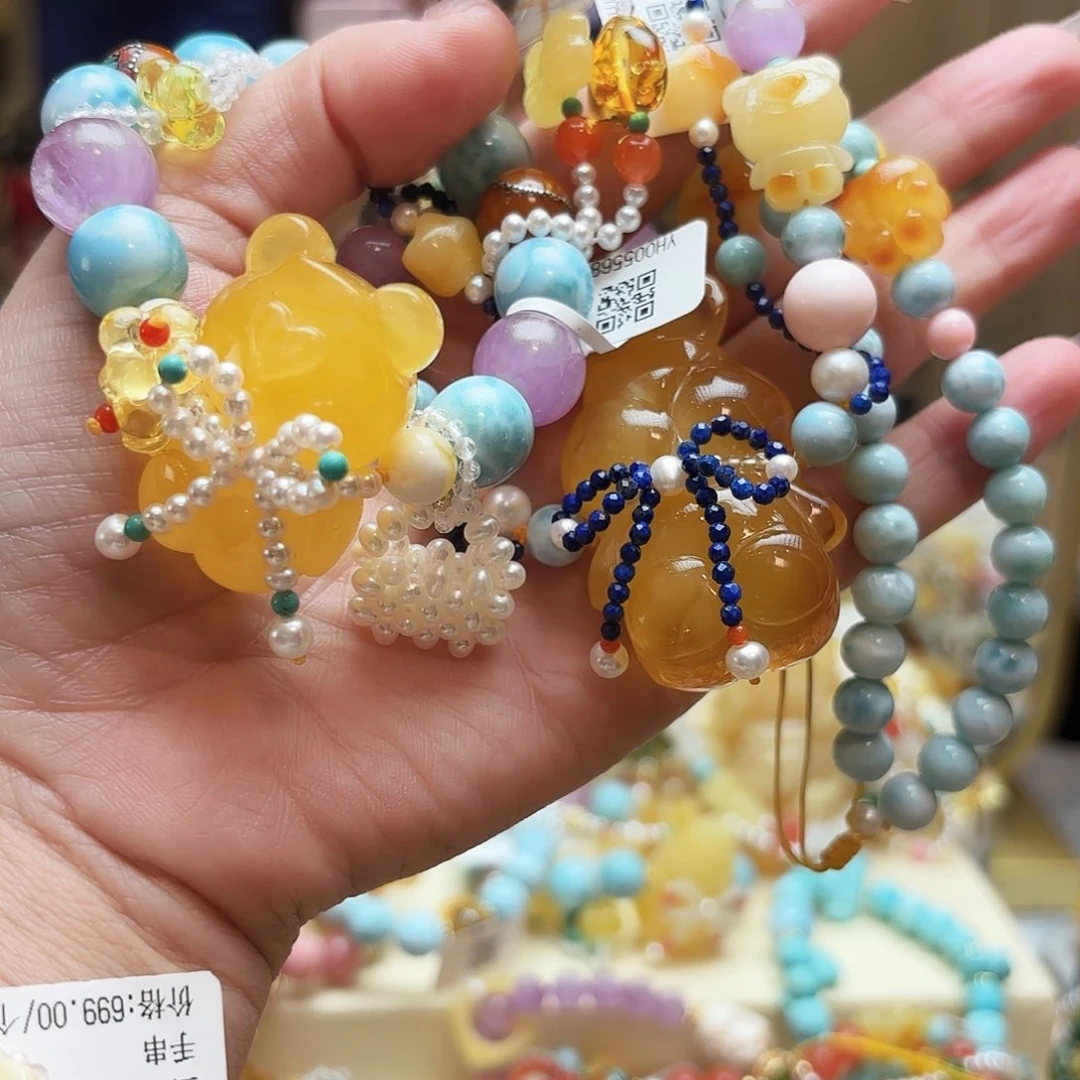 琥珀颈饰未镶嵌晴*喵琥珀