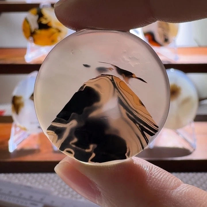 玛瑙/玉髓合金颈饰