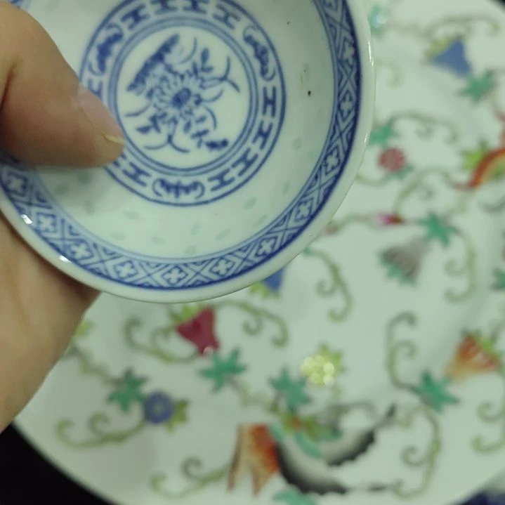 感***悟木景德镇小碟子两个
