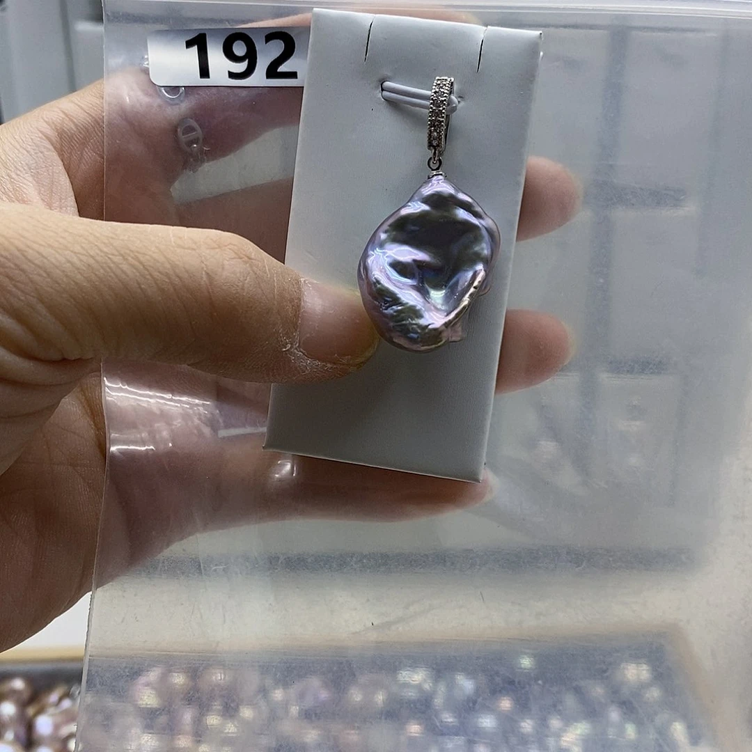 颈饰合金淡水珍珠