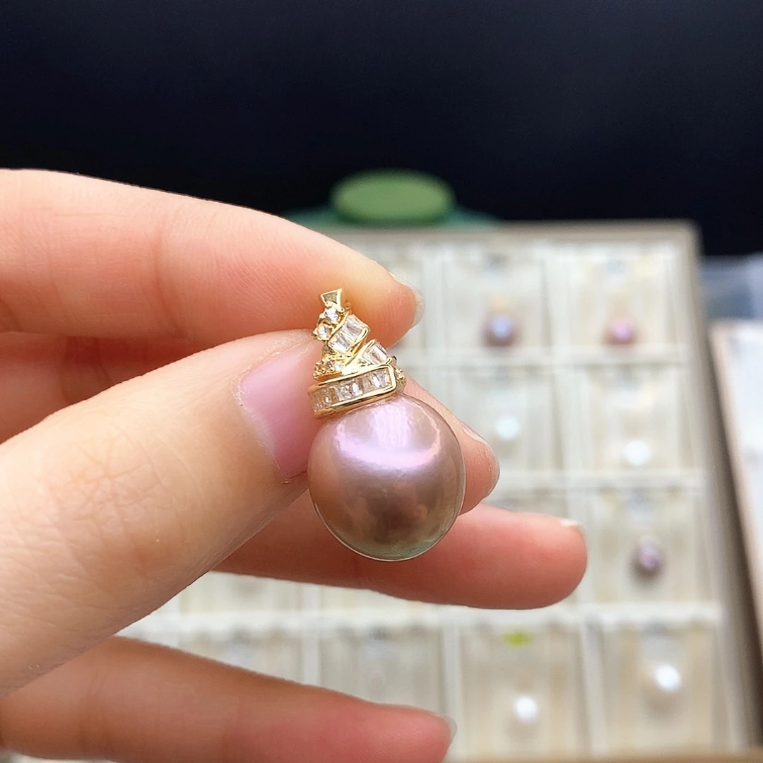 淡水珍珠颈饰合金