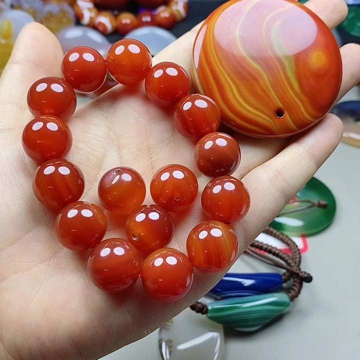 玛瑙/玉髓吊坠(不含链)未镶嵌