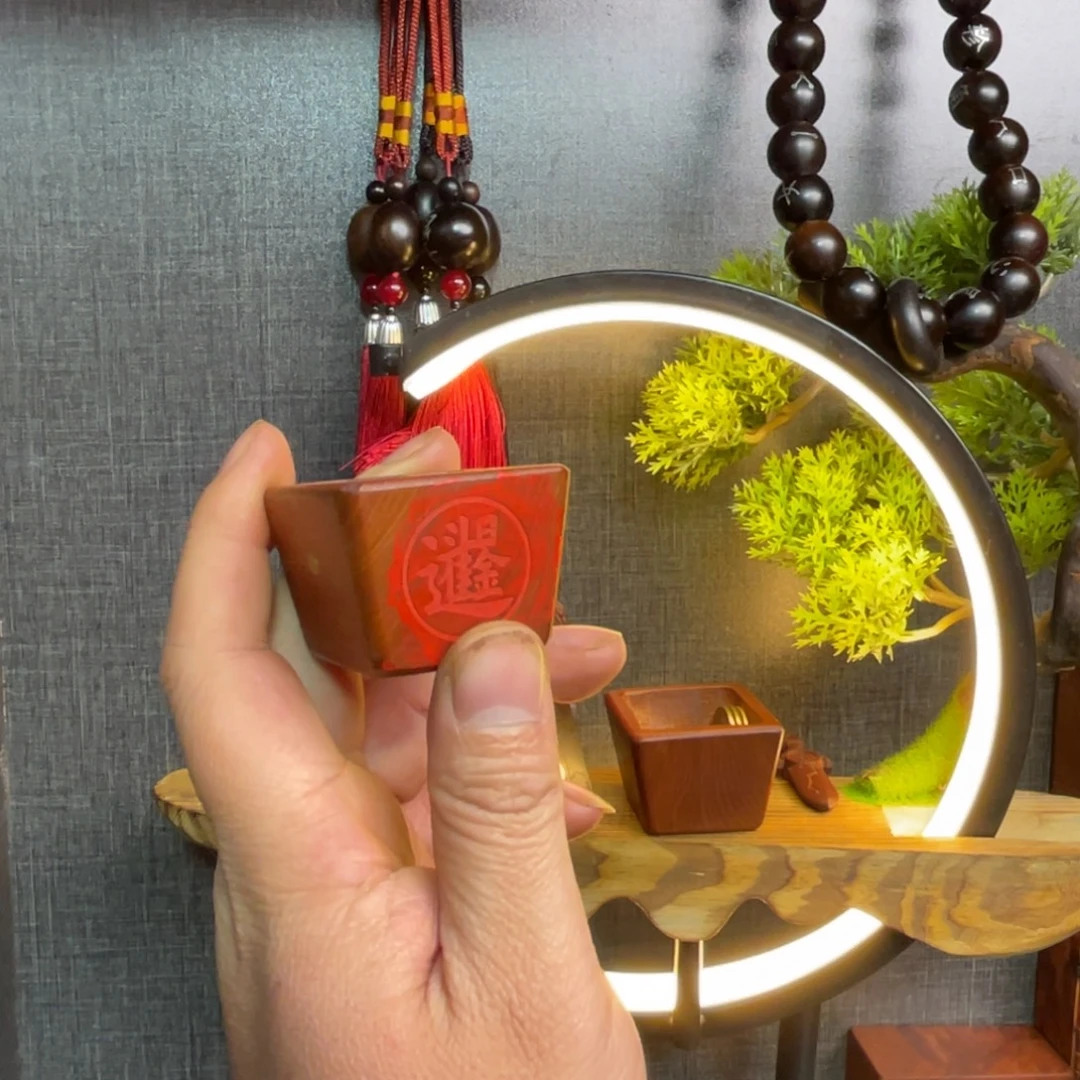 枣木雷击枣木雕刻小豆