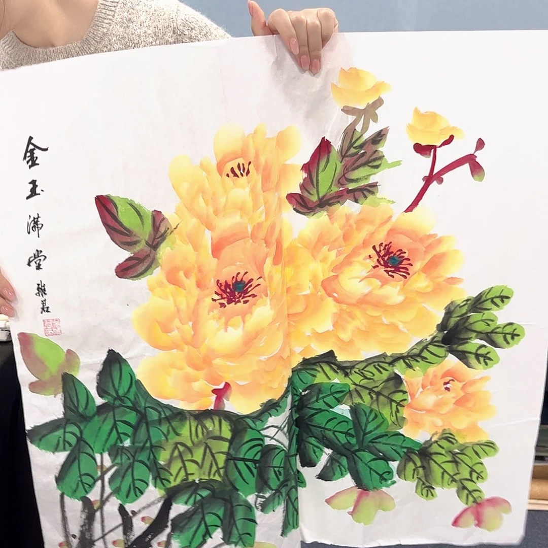 国画国画老师作品
