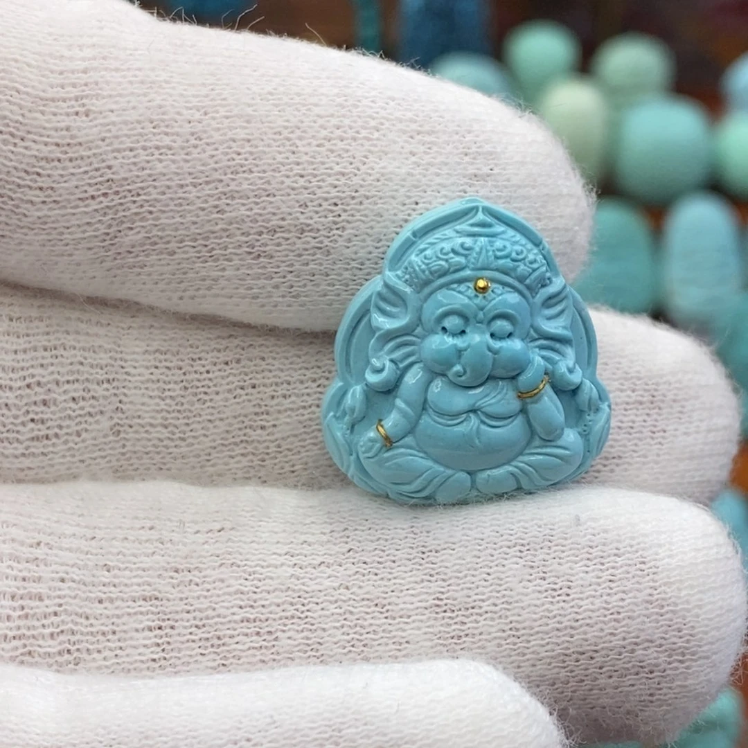 绿松石未镶嵌珠宝奇石