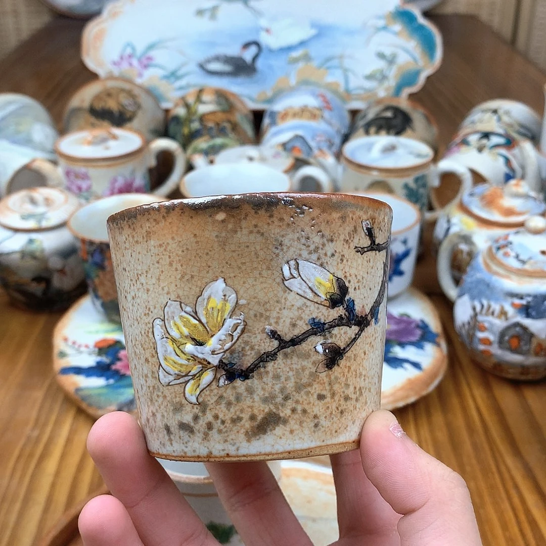 杯景德镇陶瓷手作