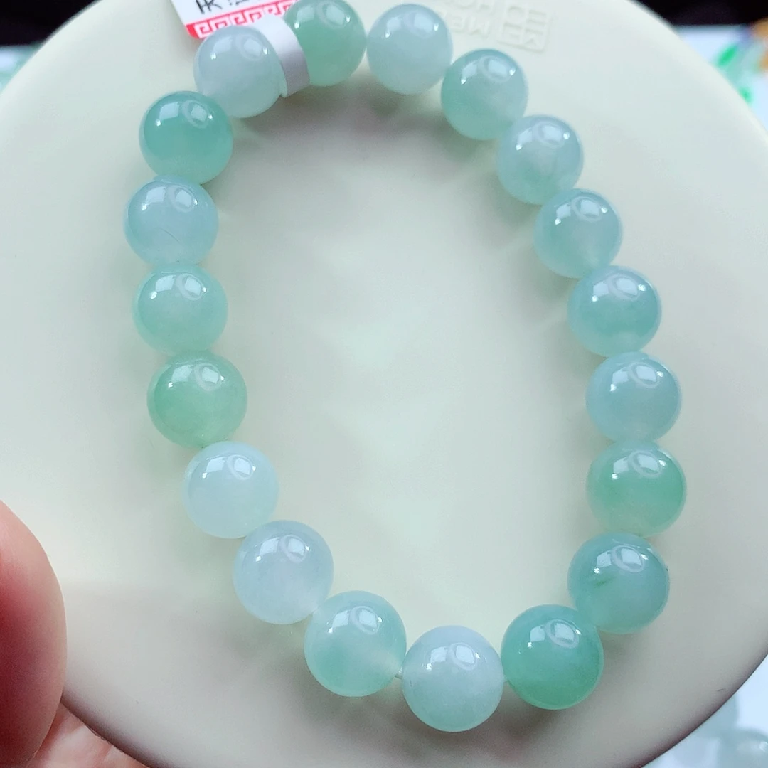翡翠未镶嵌手链卡10.3