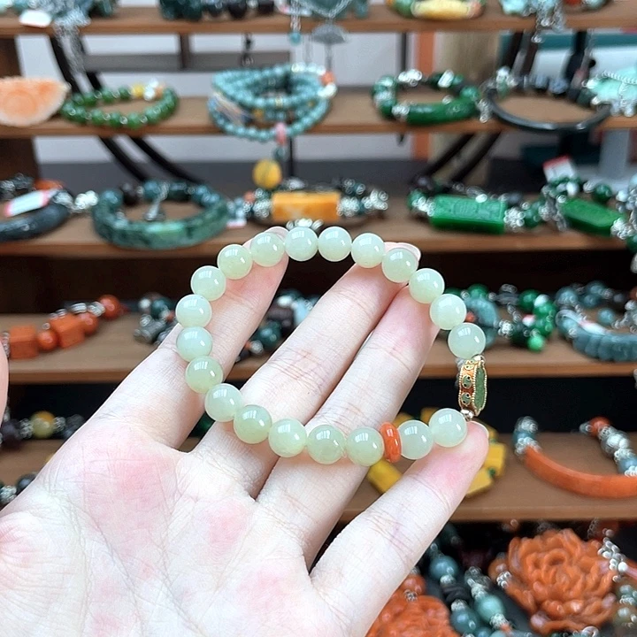 和田玉（糖玉）未镶嵌手链饰品