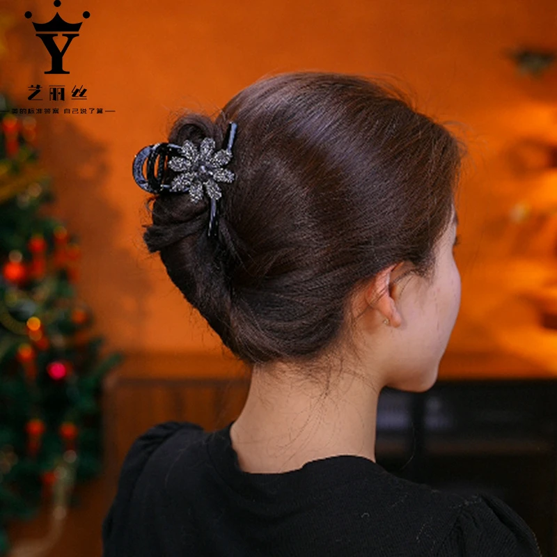 艺丽丝 巴黎王妃2025百搭新款 [花加] 8cm绚彩花朵抓夹 YL820