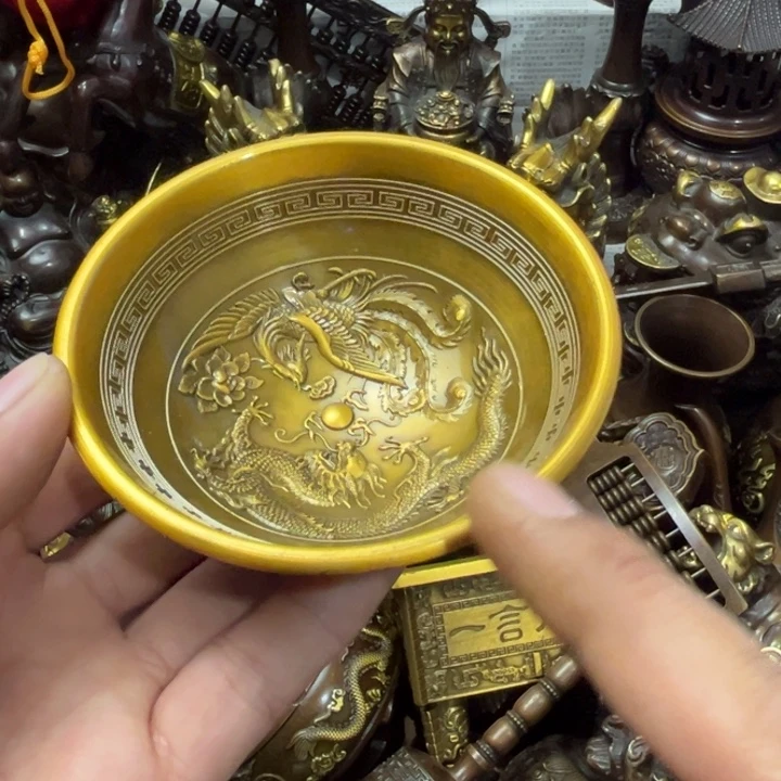 大顺顺利利，铜器摆件