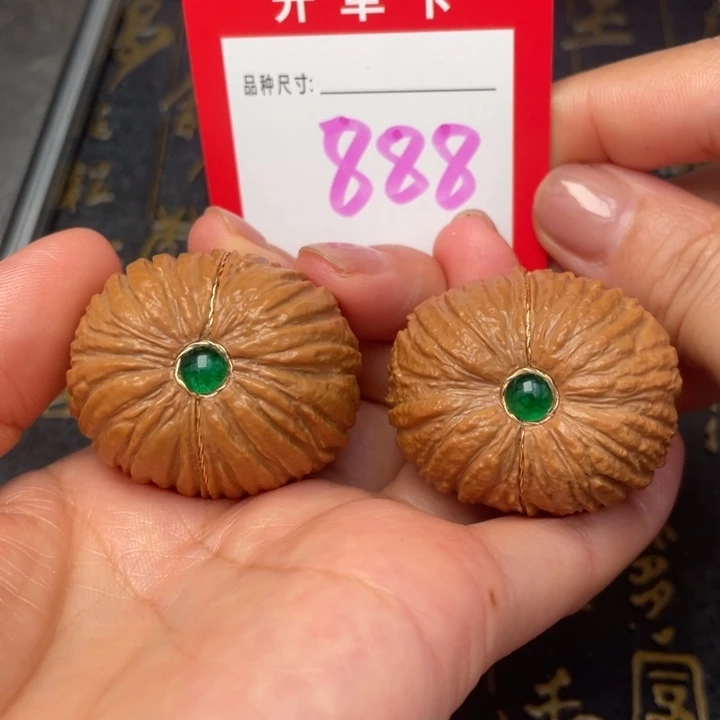 吊坠桃核文玩的好