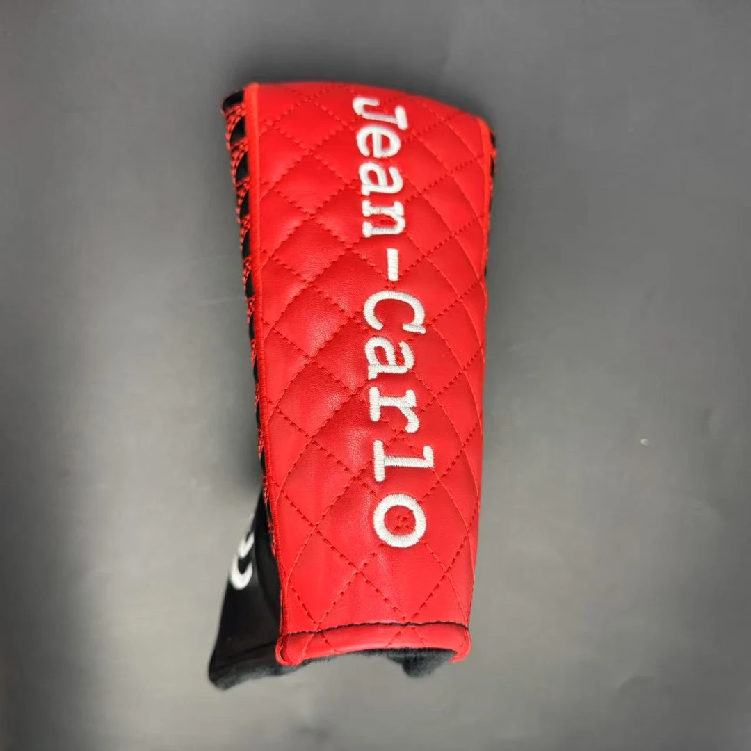 时尚图案加厚毛绒防水型高尔夫推杆保护套带磁扣杆头套