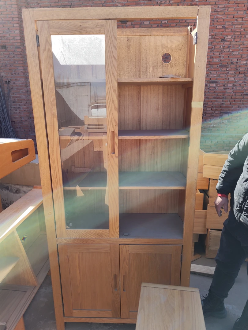 书柜 橡木 90*35*198 瑕疵无售后 1