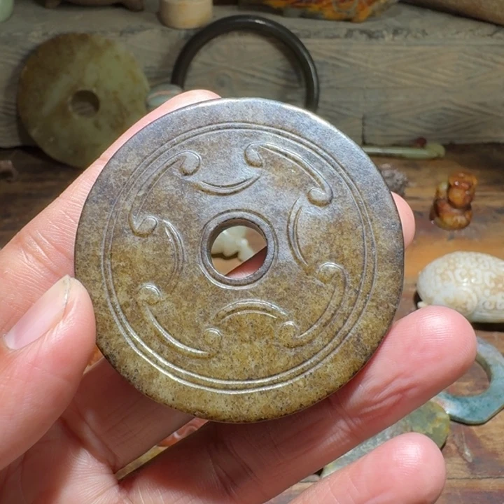 和田玉车挂未镶嵌用****8