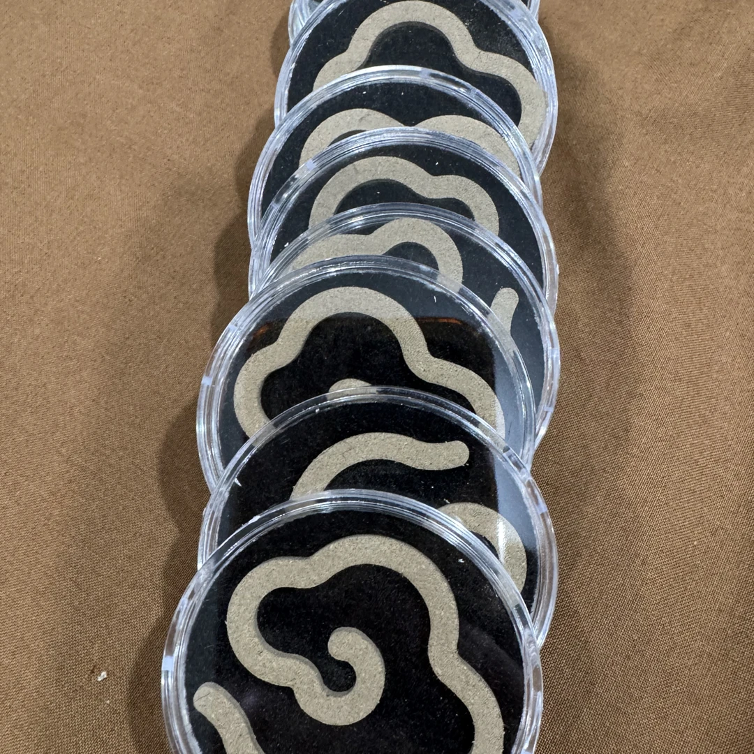 越南芽庄10片装无粘粉线香祥云香片熏香室内香薰