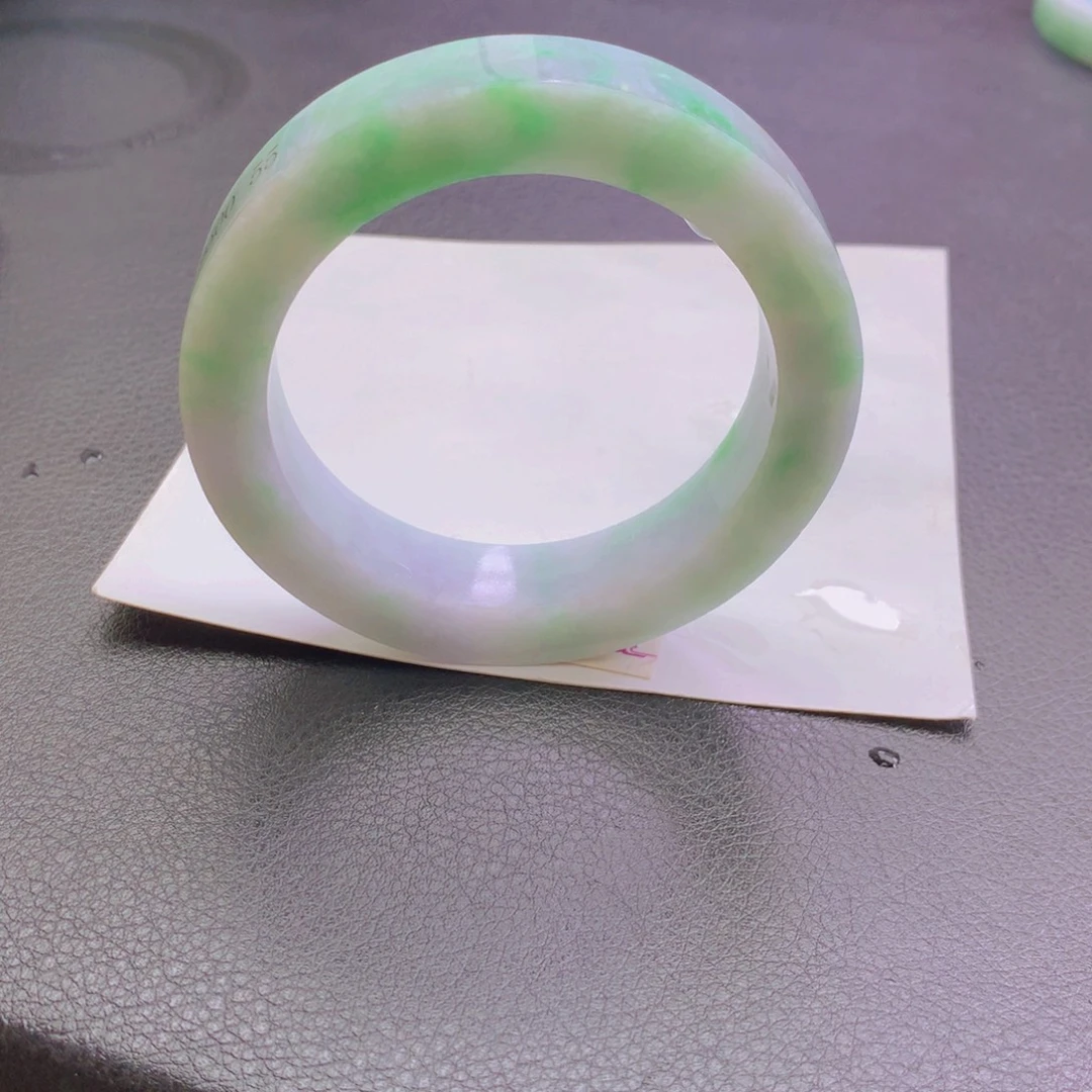 定制翡翠未镶嵌冰飘绿55到58