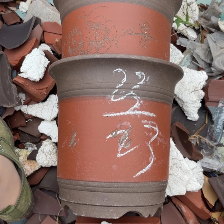 紫砂花盆紫砂的颜色