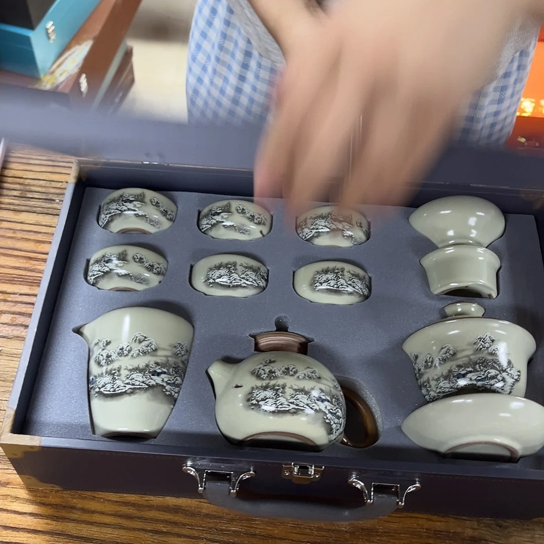 孤品茶具套装。