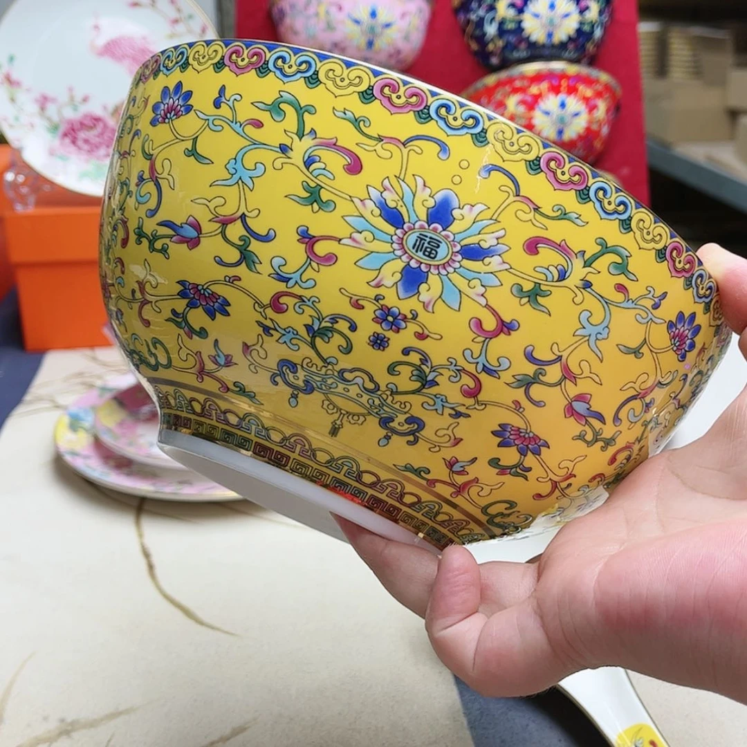 【闪购商品】珐琅8英寸1黄。。。。。。