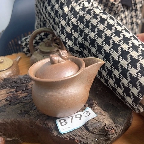雷州窑茶壶077煮水器微瑕不退不换雷州窑茶壶793盖碗