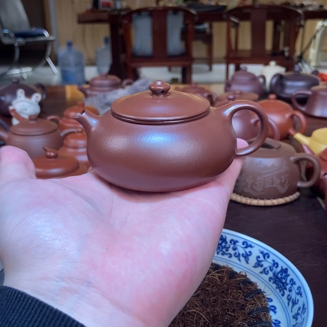 茶壶紫砂寒江紫砂壶