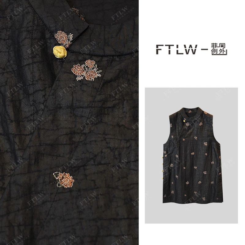 板熙FTLW-【匆匆那年】轻奢高级感气质时尚优雅女装旗袍-3585