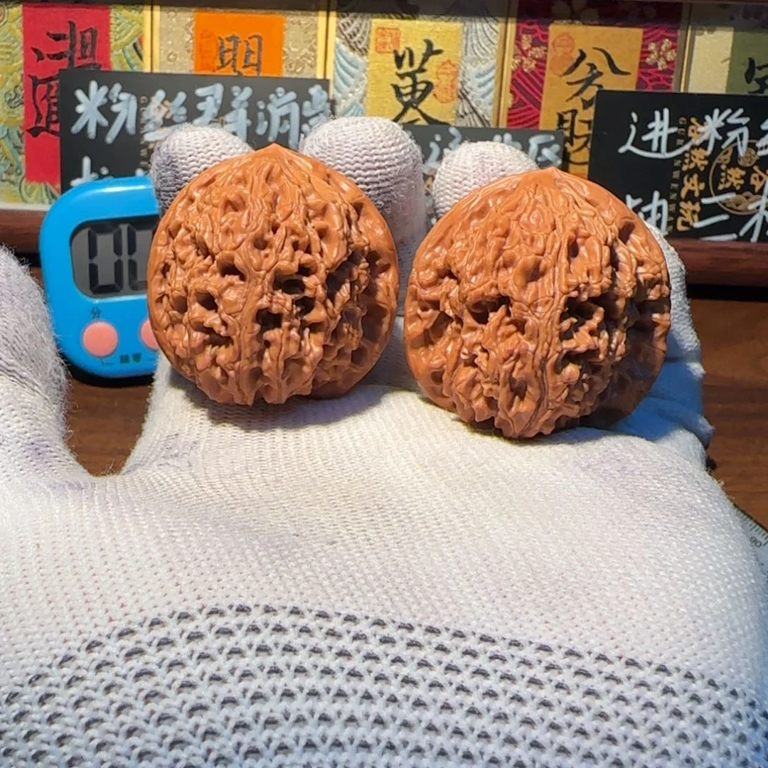 文玩核桃手串41精品水龙纹