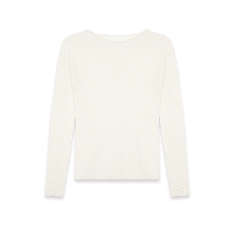 法式温柔风洋气简约长袖针织衫女2025早秋新款宽松减龄显瘦上衣潮