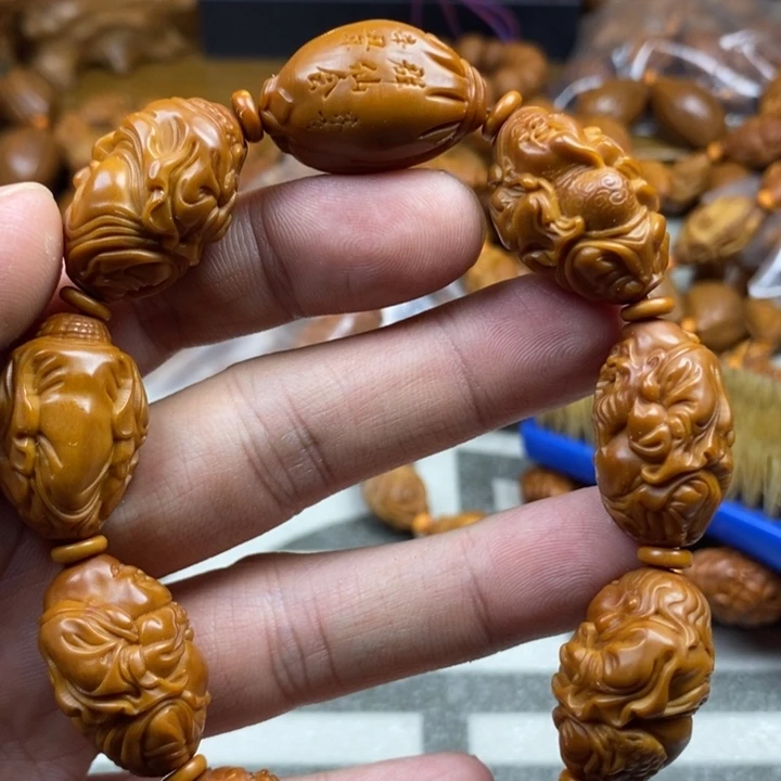 手串/手链橄榄核橄榄核雕工艺手串
