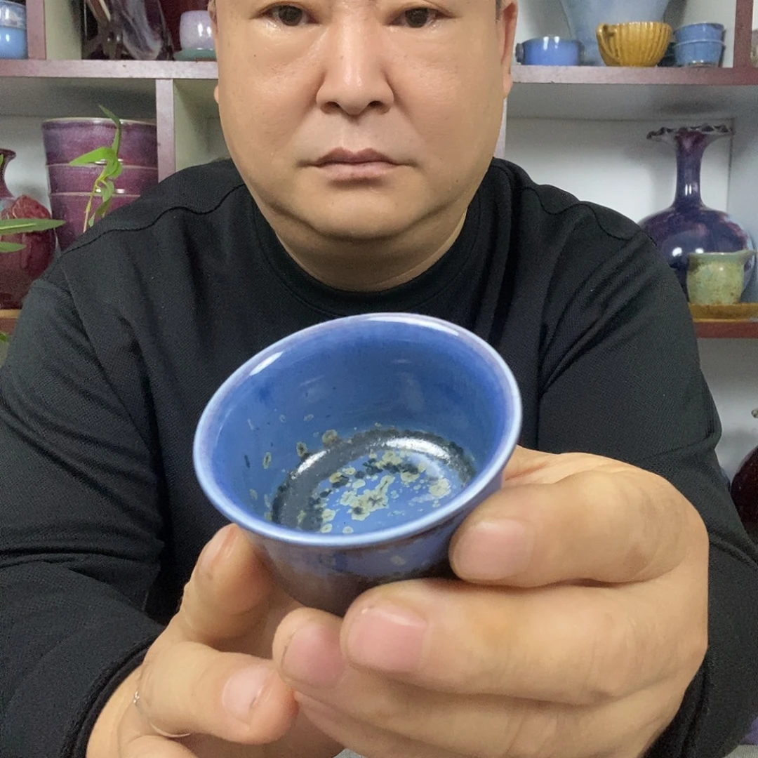 杯神垕钧瓷茶杯客杯功夫杯高温窑变