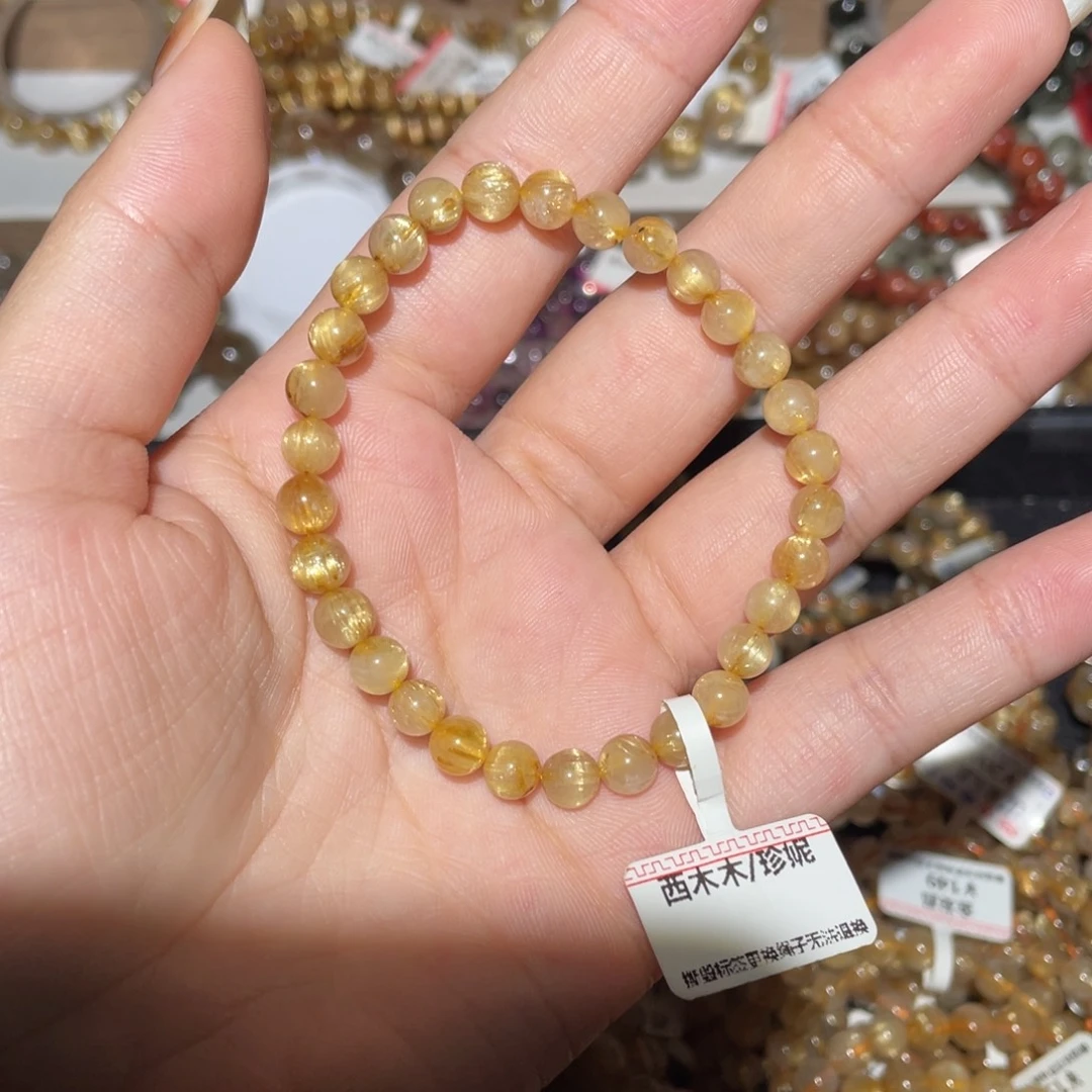 水晶未镶嵌手链手链