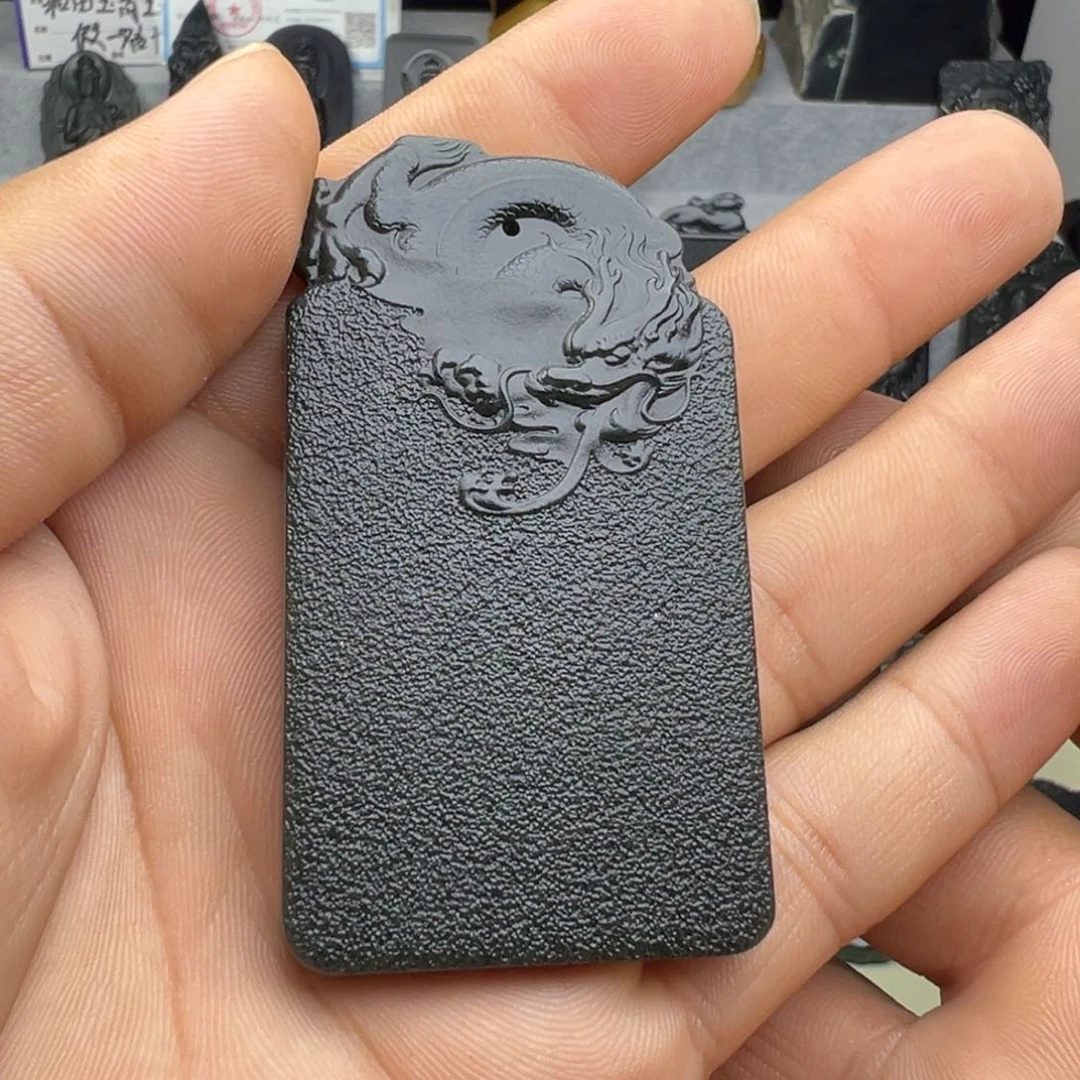 和田玉（青玉）未镶嵌颈饰