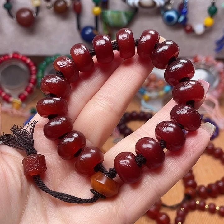 玛瑙/玉髓未镶嵌手链