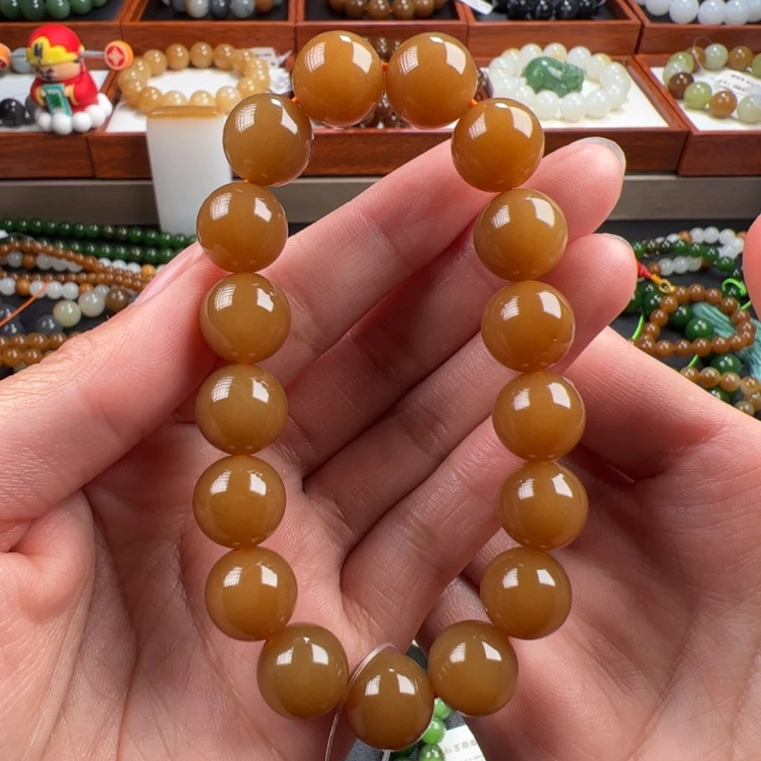 和田玉手链未镶嵌