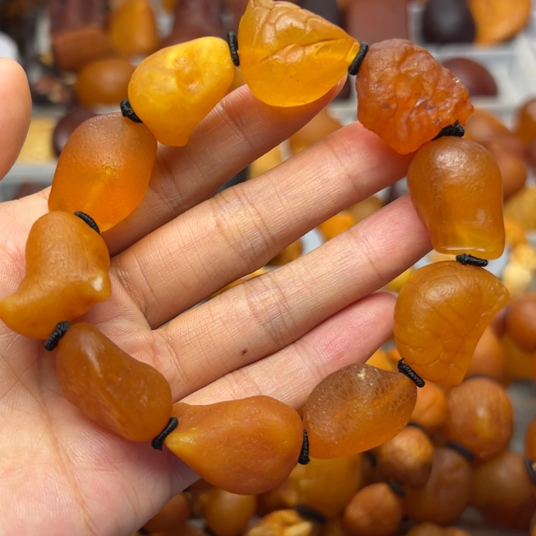 未镶嵌琥珀裸石天然蜜蜡