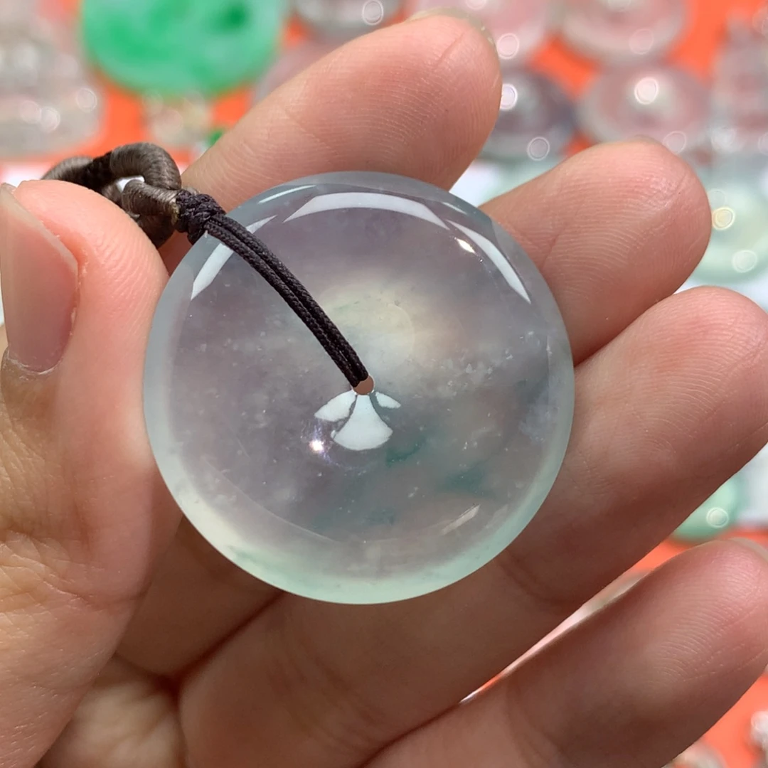 翡翠未镶嵌颈饰28