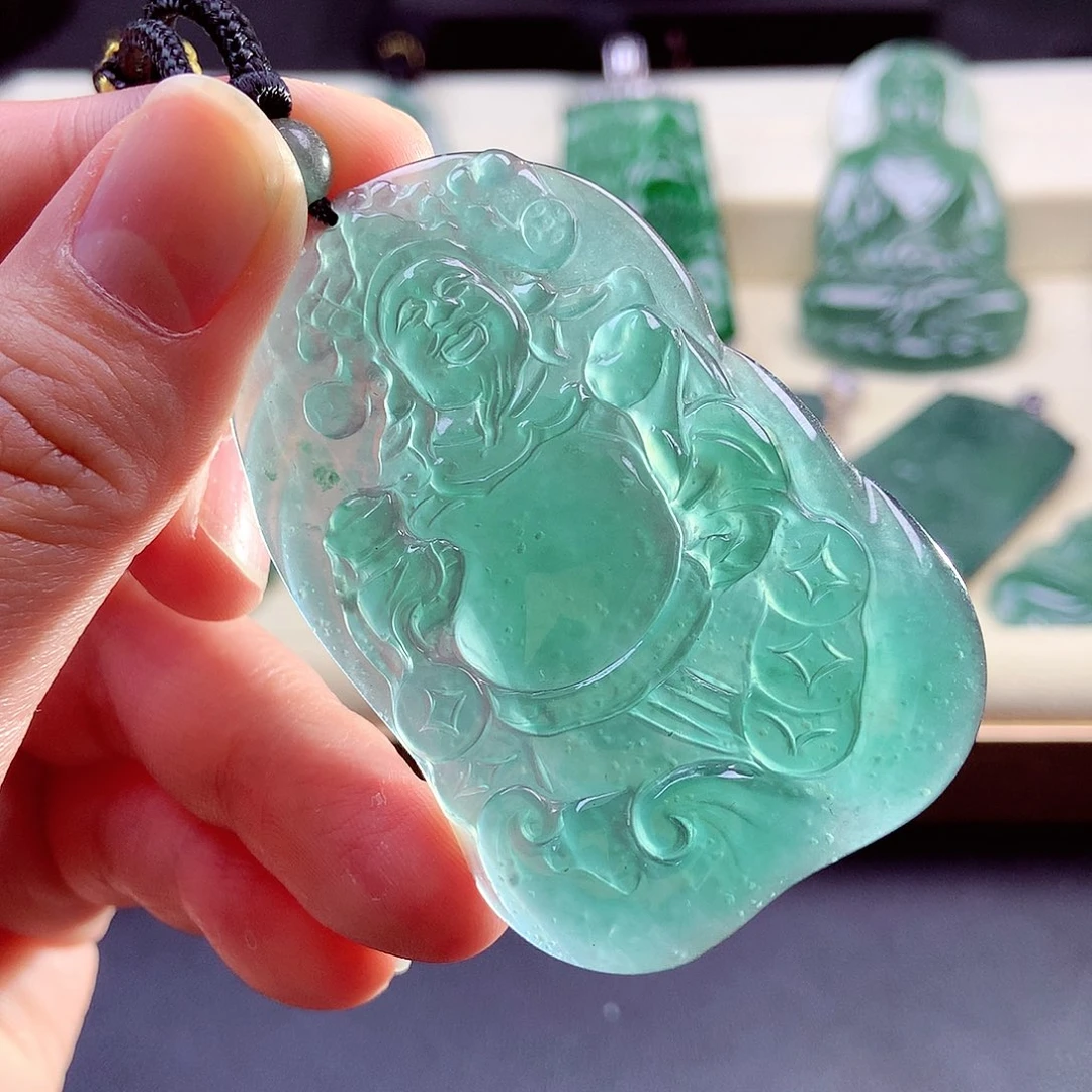 【闪购商品】颈饰未镶嵌翡翠天然