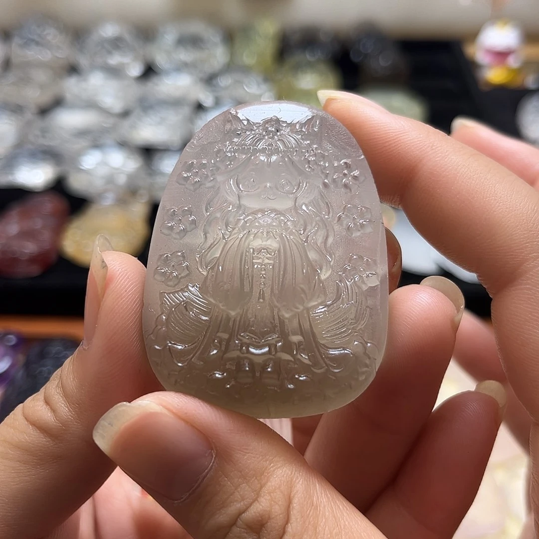 颈饰未镶嵌水晶乐*薇茶水九尾