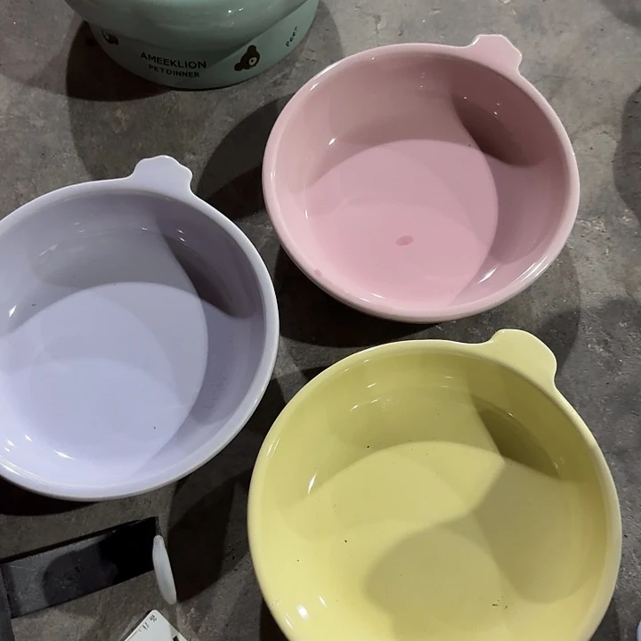 瓷片陶瓷3个装微瑕