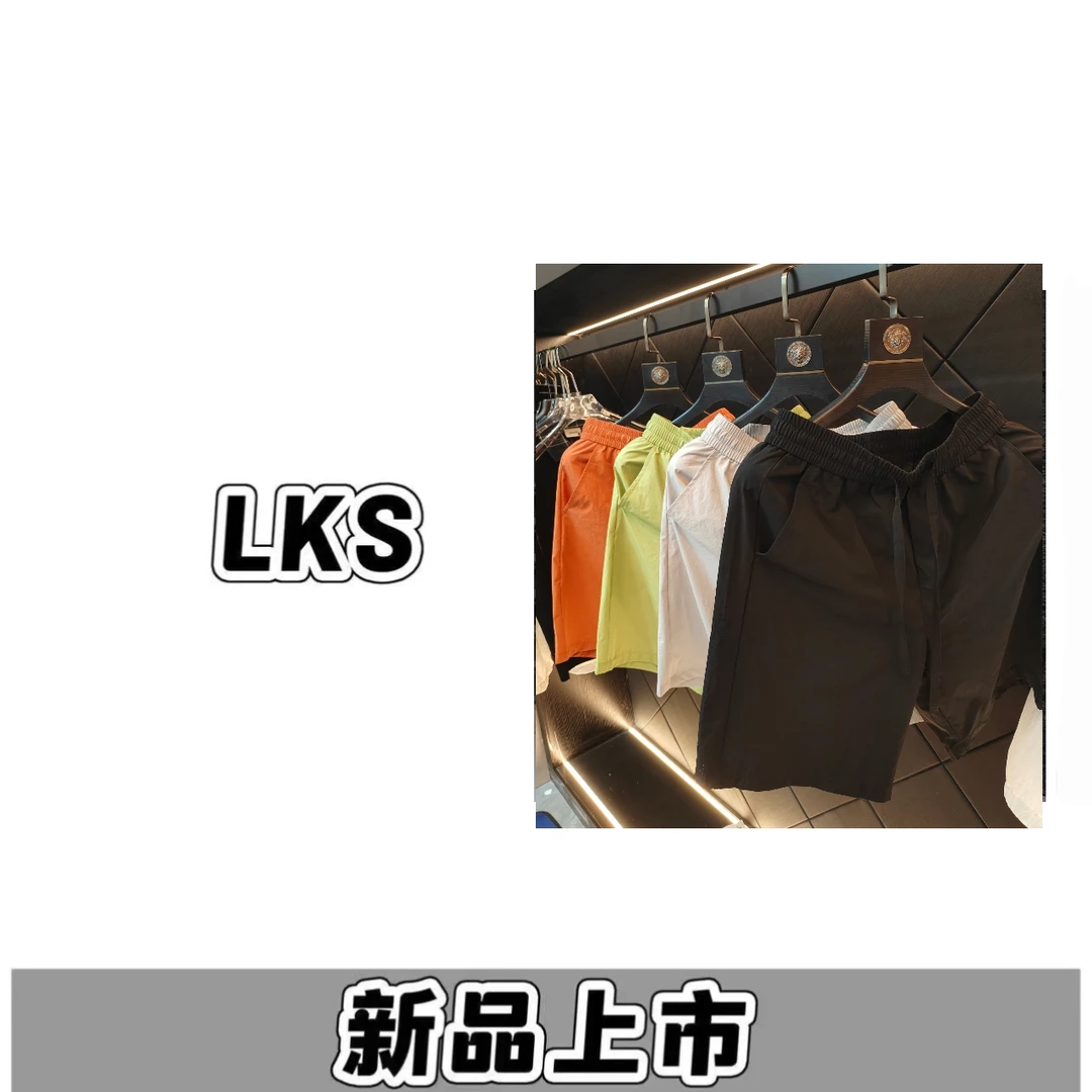 小辛-52051-2025夏季新款运动纯色休闲户外速干夏季短裤薄款