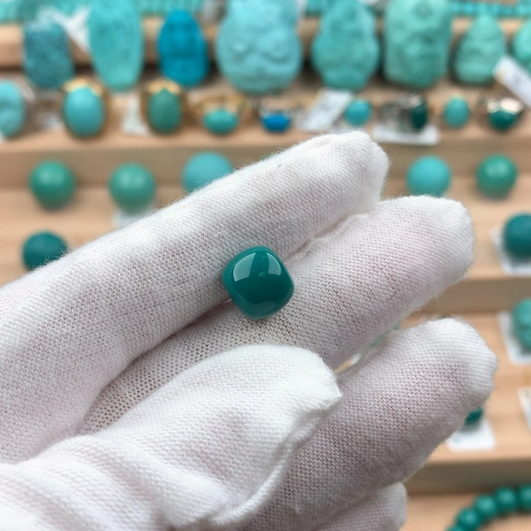 绿松石配饰未镶嵌9.6-8.8