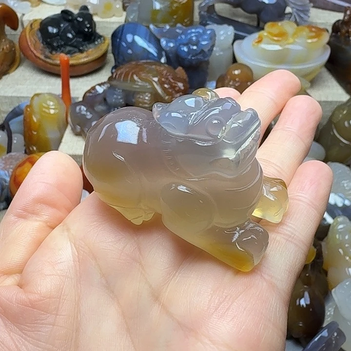 玛瑙/玉髓未镶嵌饰品