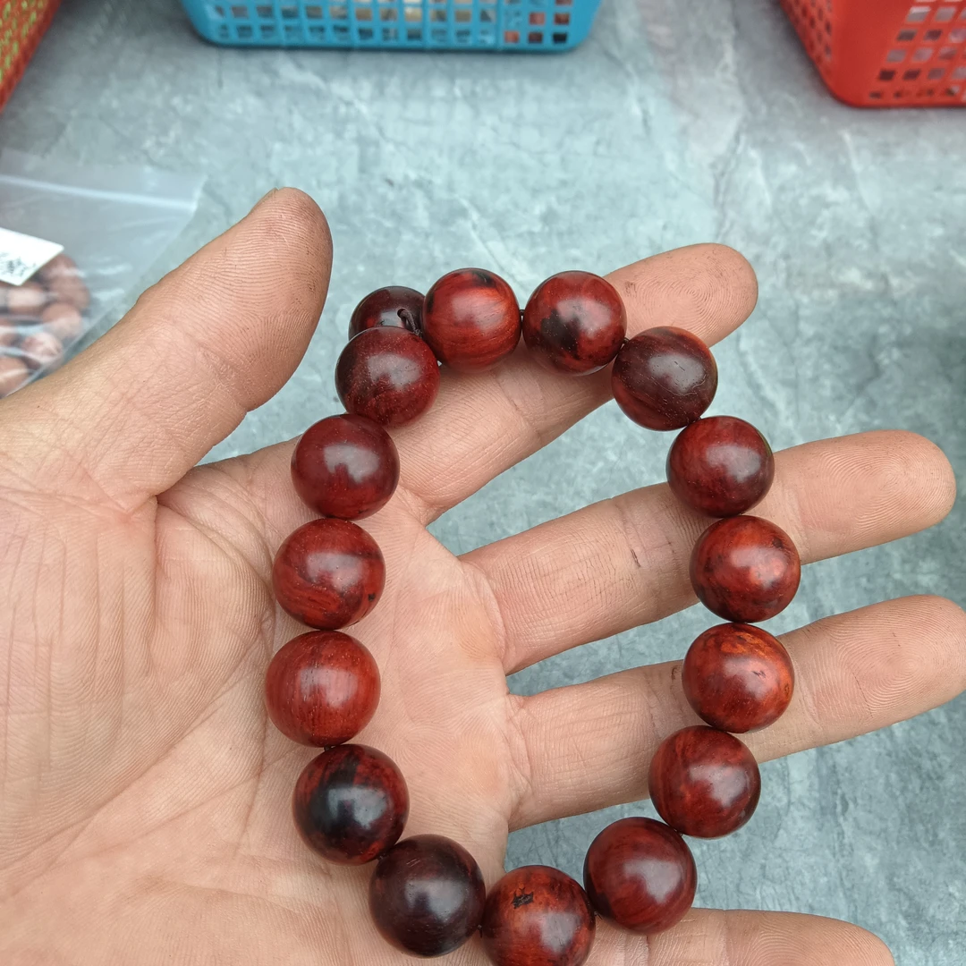 保真印度小叶紫檀手串